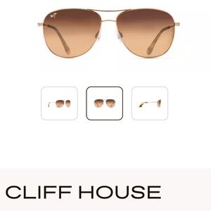Maui Jim Cliff House Polarized Gold